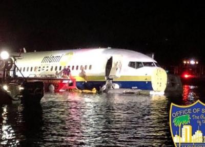 سقوط بوئینگ 737 آمریکا در رود فلوریدا
