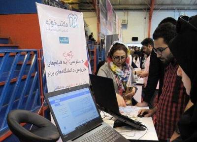 حضور پیروز پلتفرم آموزش آنلاین مکتب خونه در نمایشگاه کار دانشگاه شریف