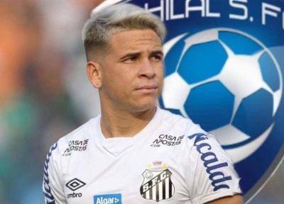 ستاره سانتوس، صید 7 میلیون دلارى الهلال