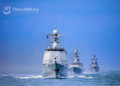 برگزاری رزمایش نظامی چین در آب های سرزمینی